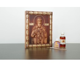 Икона резная Святой Князь Владимир